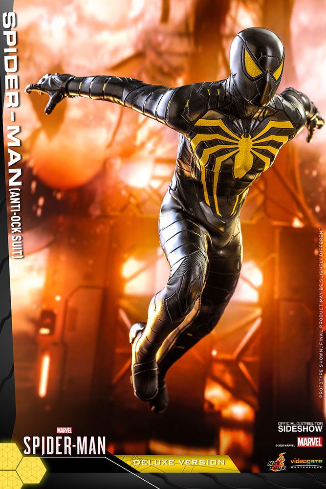 Marvel's Spider-Man Video Game Masterpiece Action Figure 1/6 Spider-Man (Anti-Ock Suit) Deluxe 30 cm