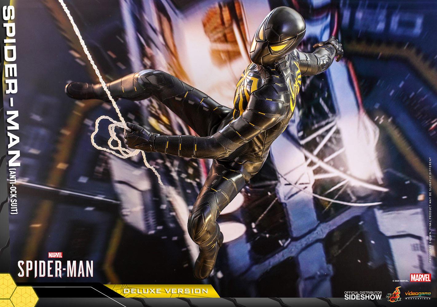 Marvel's Spider-Man Video Game Masterpiece Action Figure 1/6 Spider-Man (Anti-Ock Suit) Deluxe 30 cm