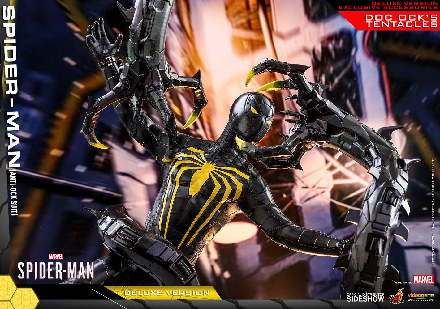 Marvel's Spider-Man Video Game Masterpiece Action Figure 1/6 Spider-Man (Anti-Ock Suit) Deluxe 30 cm