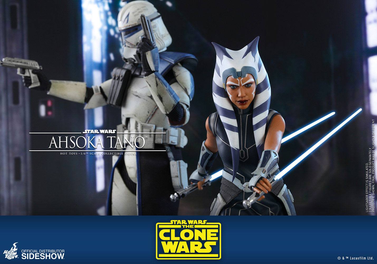 Star Wars The Clone Wars Action Figure 1/6 Ahsoka Tano 29 cm