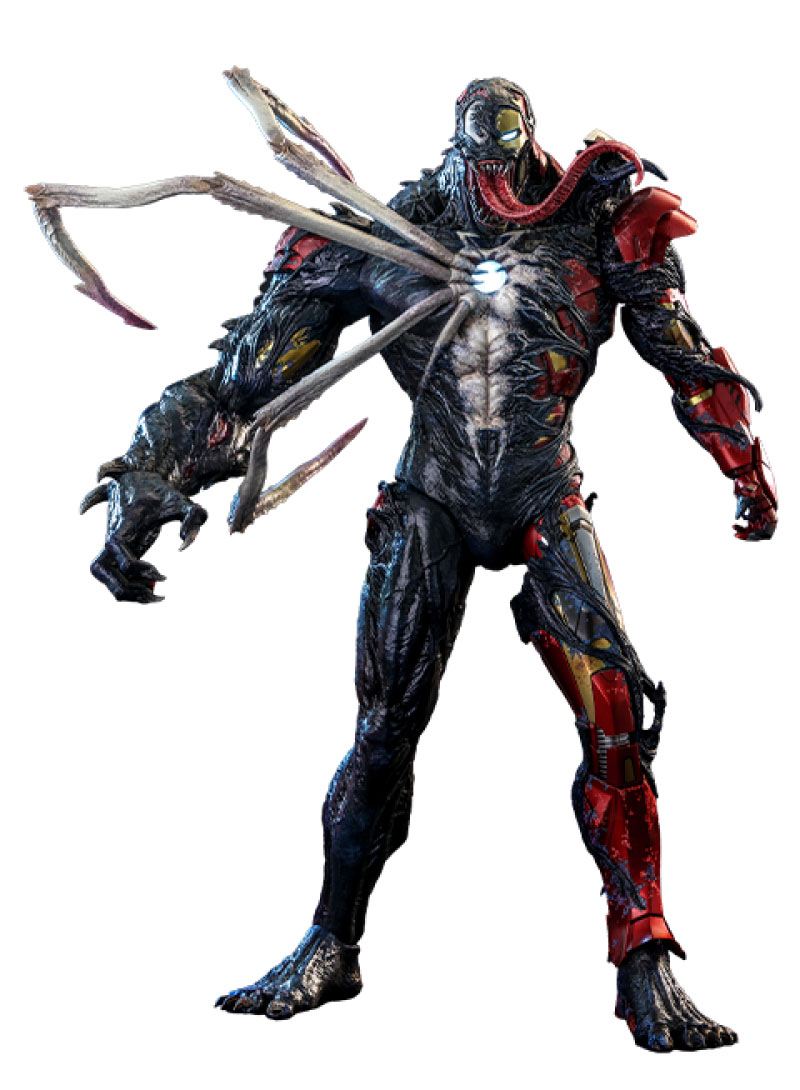 Marvel's Spider-Man: Maximum Venom Artist Collection Action Figure 1/6 Venomized Iron Man 35 cm