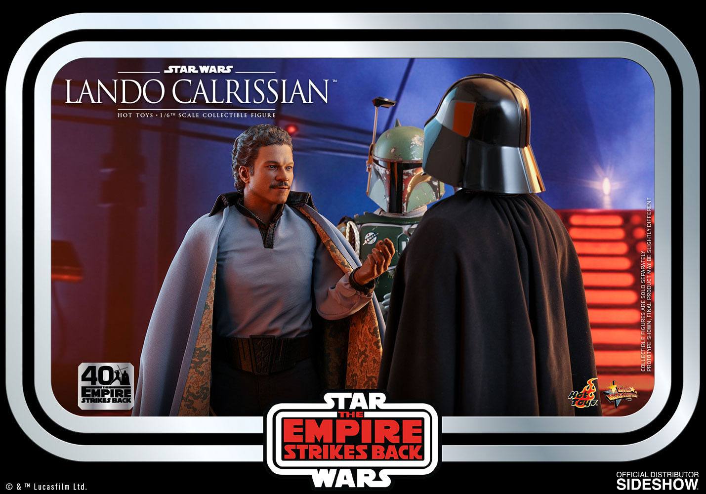 Star Wars Action Figure 1/6 Lando Calrissian The Empire Strikes Back 40th Anniversary Collection