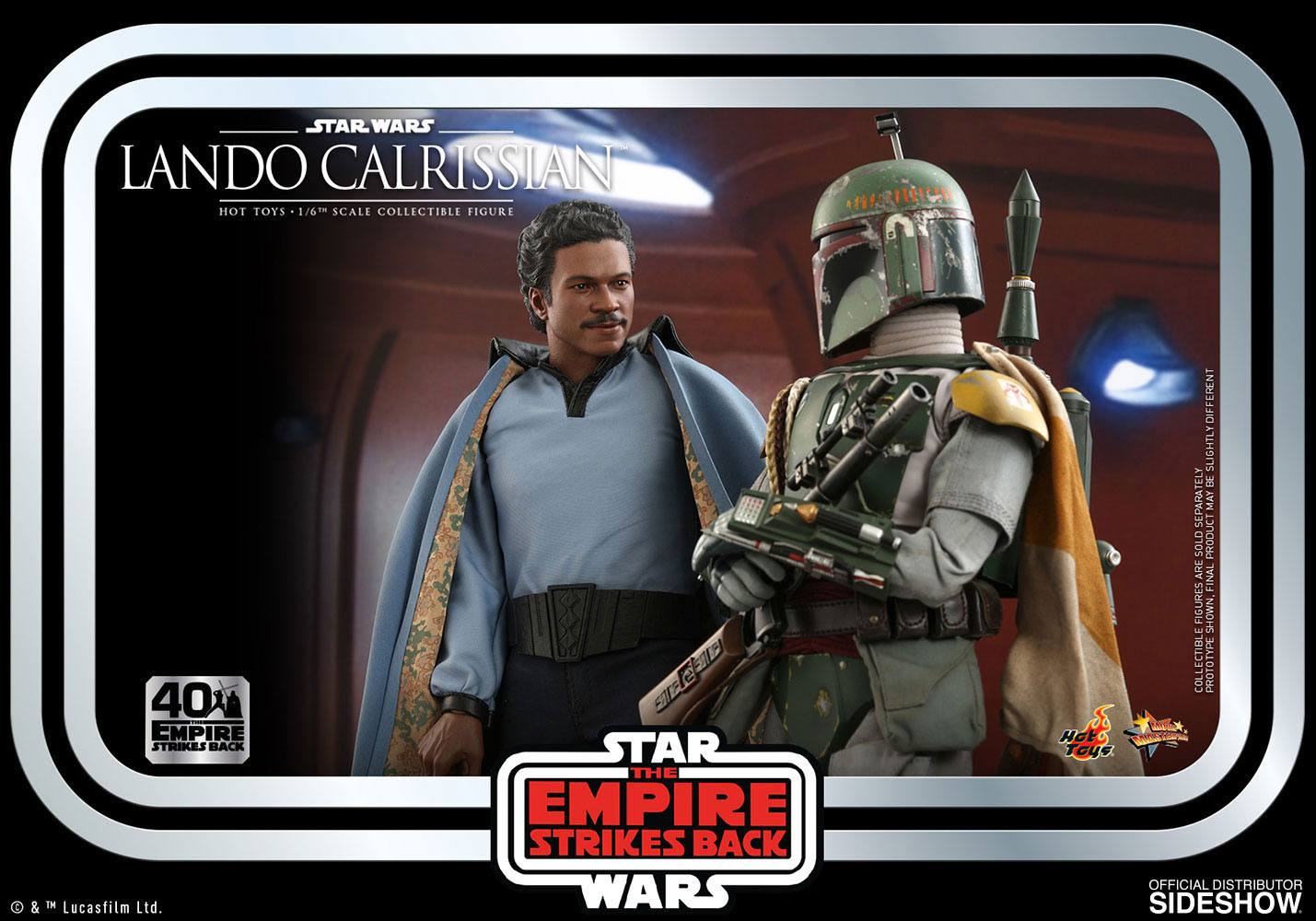 Star Wars Action Figure 1/6 Lando Calrissian The Empire Strikes Back 40th Anniversary Collection