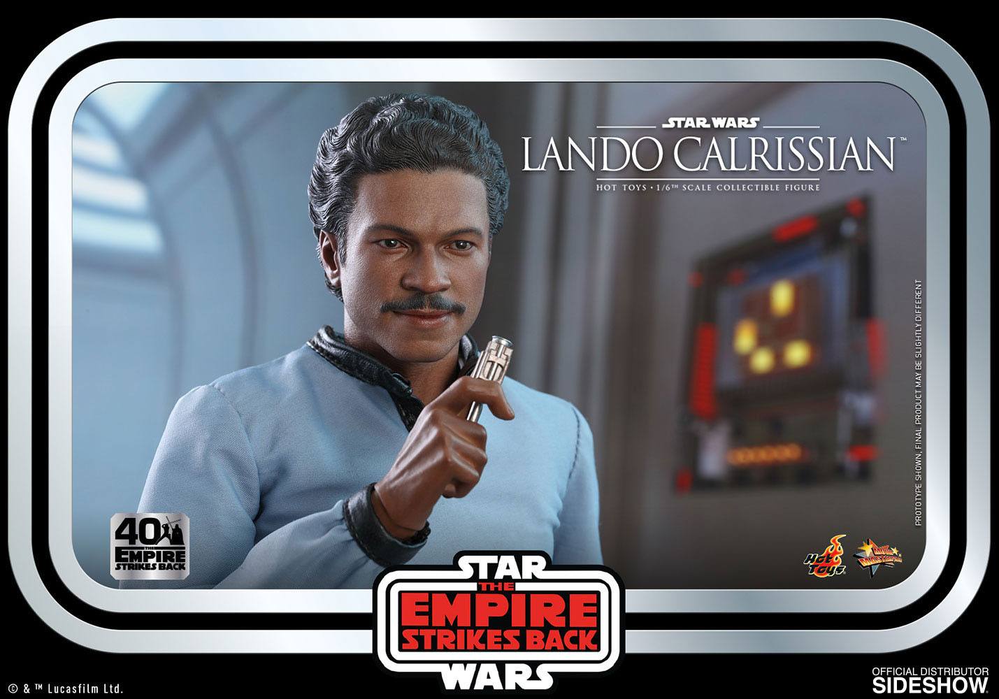 Star Wars Action Figure 1/6 Lando Calrissian The Empire Strikes Back 40th Anniversary Collection