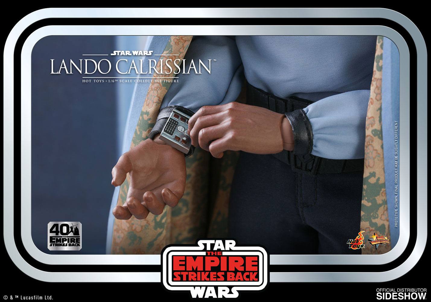 Star Wars Action Figure 1/6 Lando Calrissian The Empire Strikes Back 40th Anniversary Collection