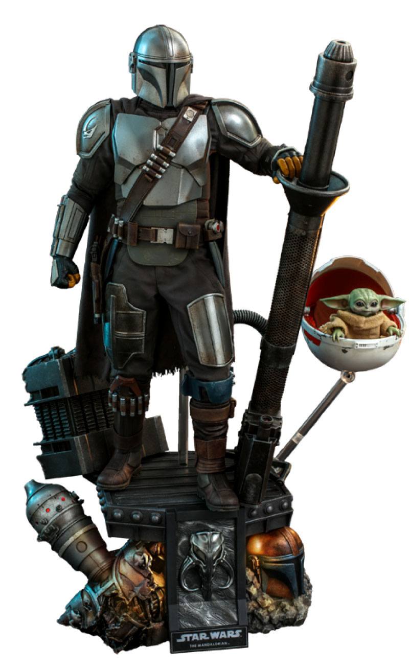 Star Wars The Mandalorian Action Figure 2-Pack 1/4 The Mandalorian & The Child Deluxe 46 cm