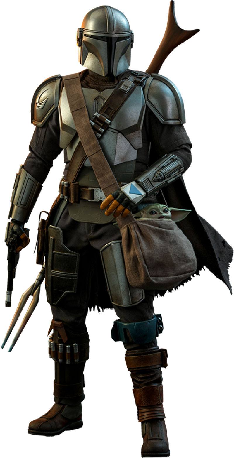 Star Wars The Mandalorian Action Figure 2-Pack 1/4 The Mandalorian & The Child 46 cm