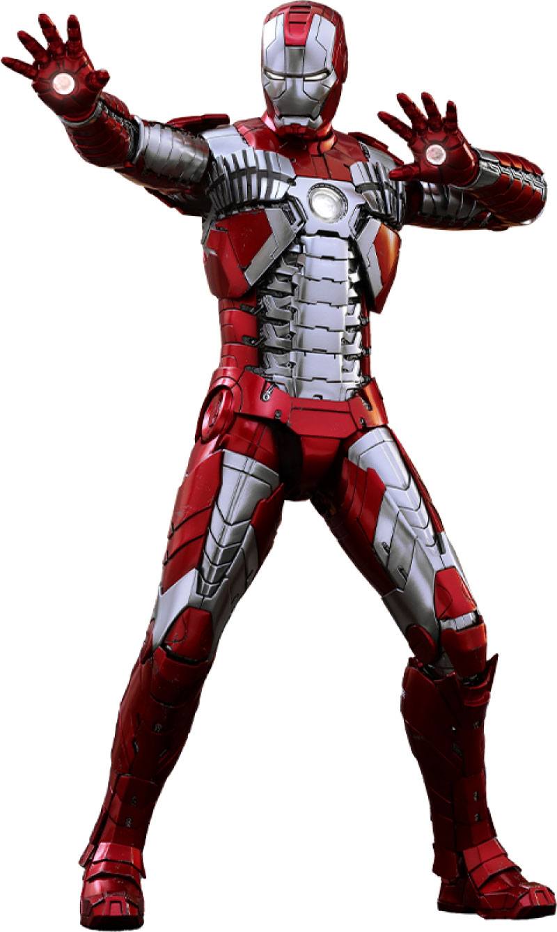 Iron Man 2 Movie Masterpiece Series Diecast Action Figure 1/6 Iron Man Mark V 32 cm