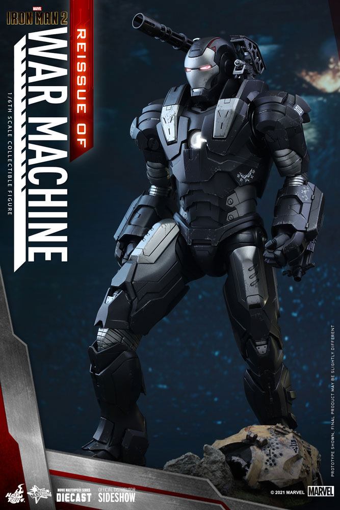 Iron Man 2 Movie Masterpiece Action Figure 1/6 War Machine 32 cm