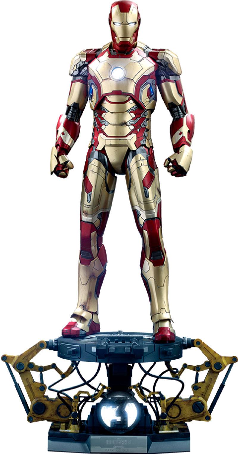 Iron Man 3 Action Figure 1/4 Iron Man Mark XLII Deluxe Ver. 49 cm
