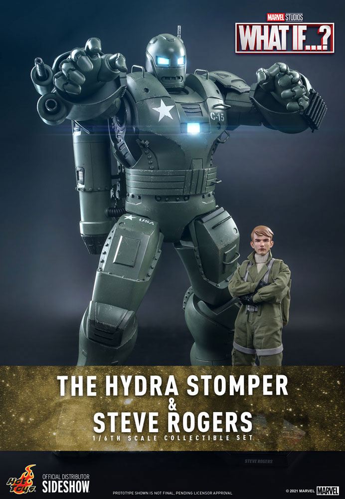 What If...? Action Figures 1/6 Steve Rogers & The Hydra Stomper 28 - 56 cm
