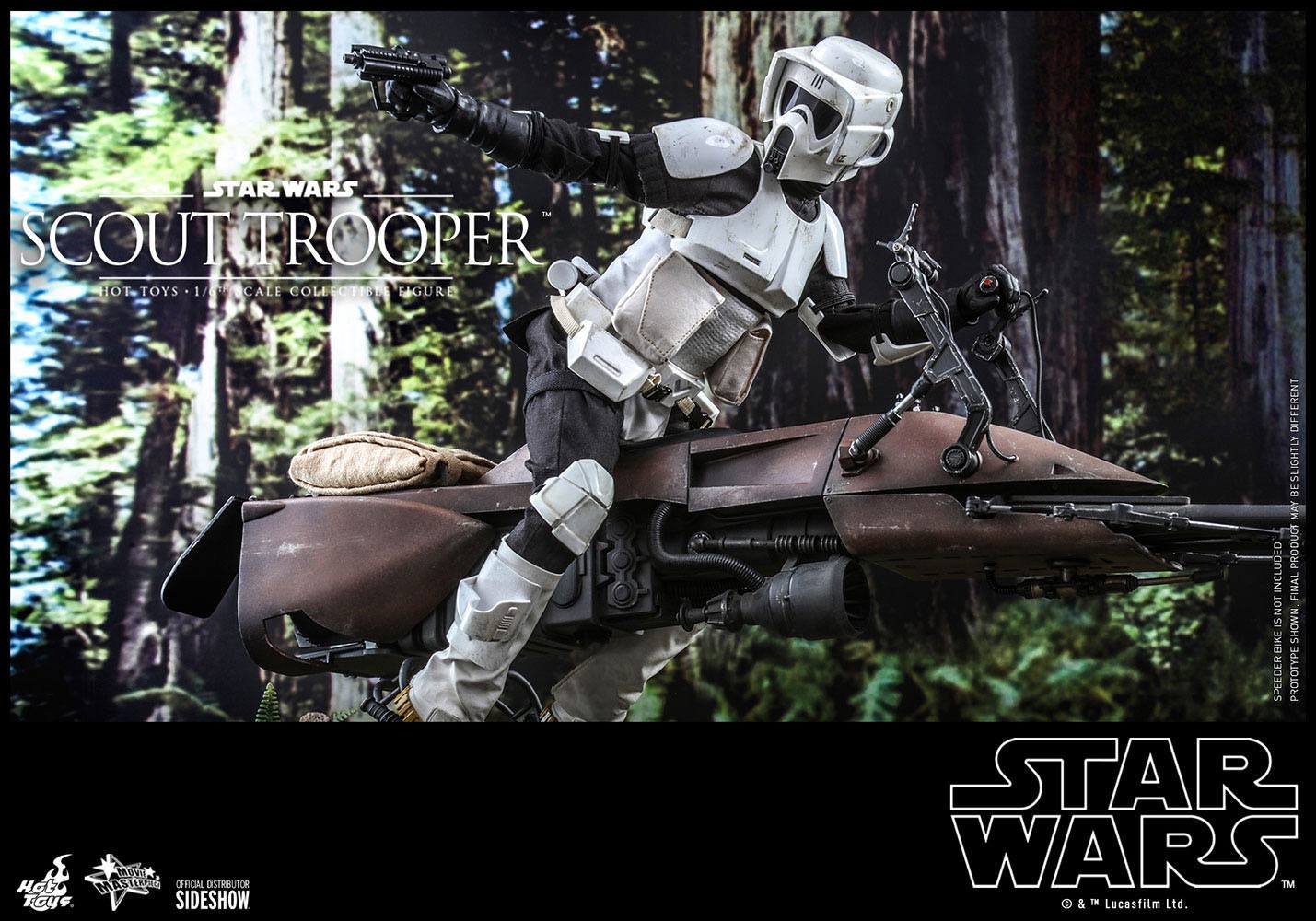 Star Wars Episode VI Action Figure 1/6 Scout Trooper 30 cm