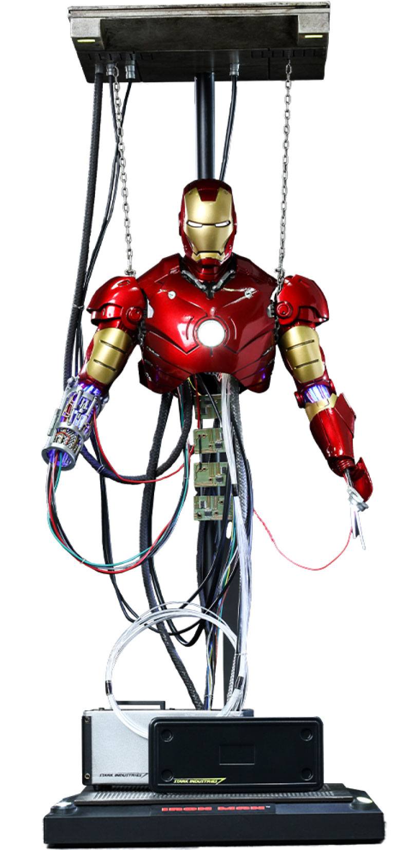 Iron Man Movie Masterpiece Action Figure 1/6 Iron Man Mark III (Construction Version) 39 cm