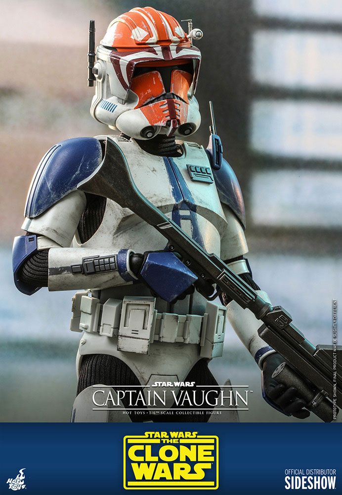 Star Wars The Clone Wars Action Figure 1/6 Captain Vaughn 30 cm
