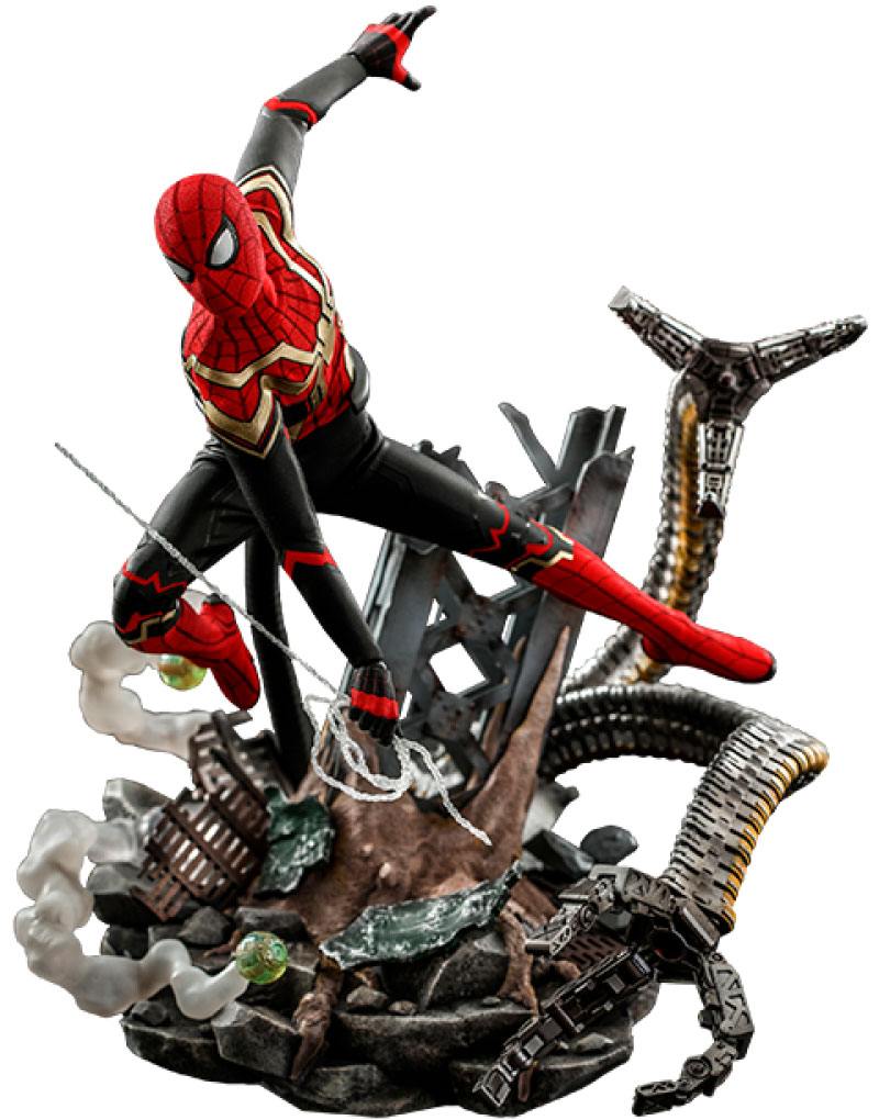 Spider-Man: No Way Home Movie Masterpiece Action Figure 1/6 Spider-Man (Integrated Suit) Deluxe Ver. 29 cm