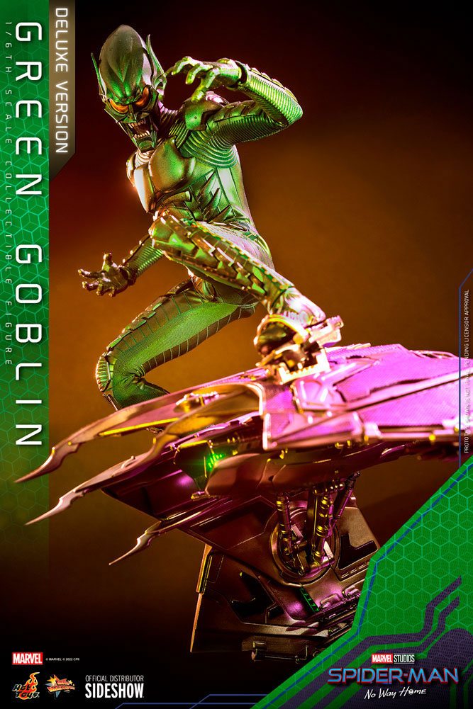 Spider-Man: No Way Home Movie Masterpiece Action Figure 1/6 Green Goblin (Deluxe Version) 30 cm