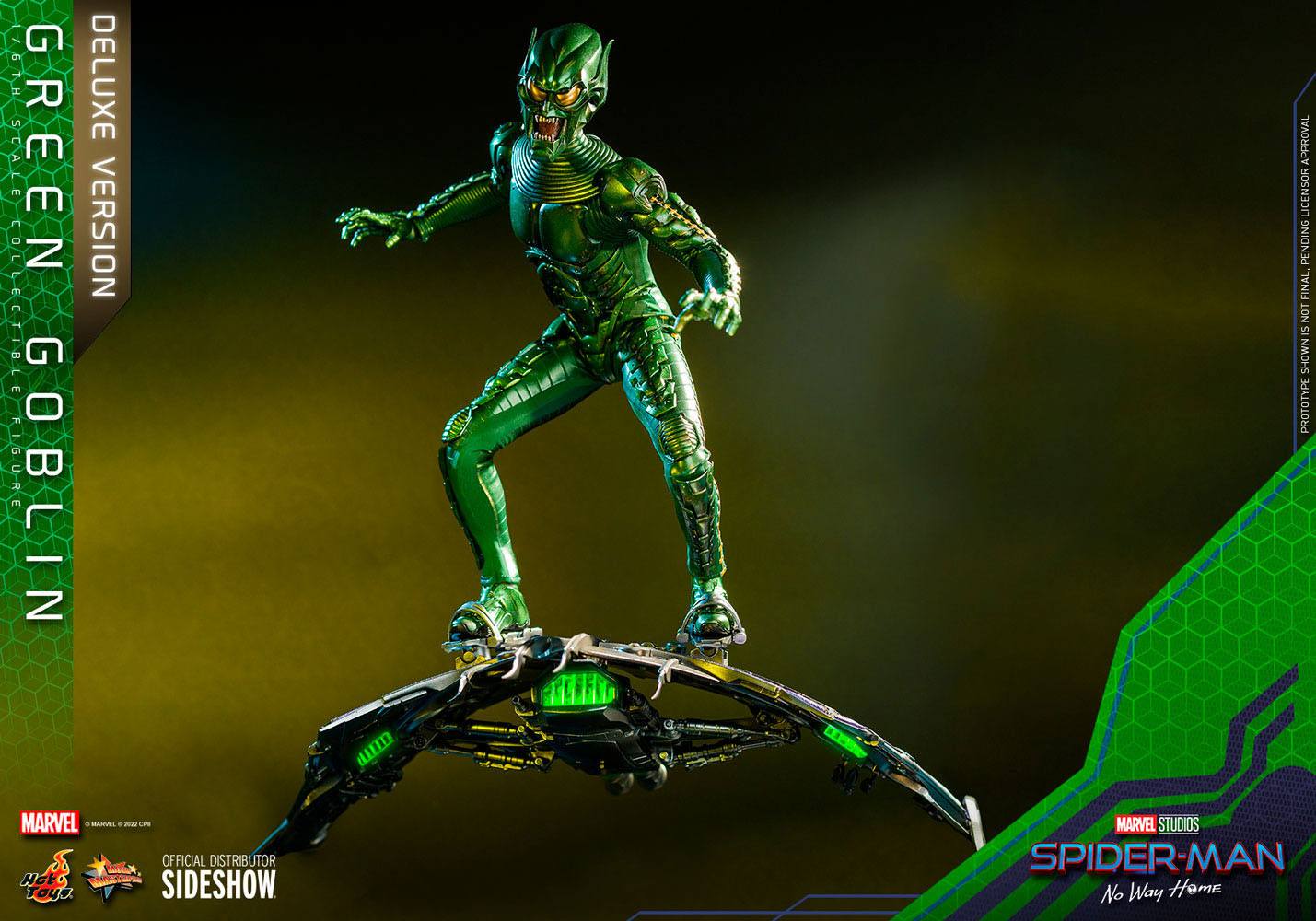 Spider-Man: No Way Home Movie Masterpiece Action Figure 1/6 Green Goblin (Deluxe Version) 30 cm