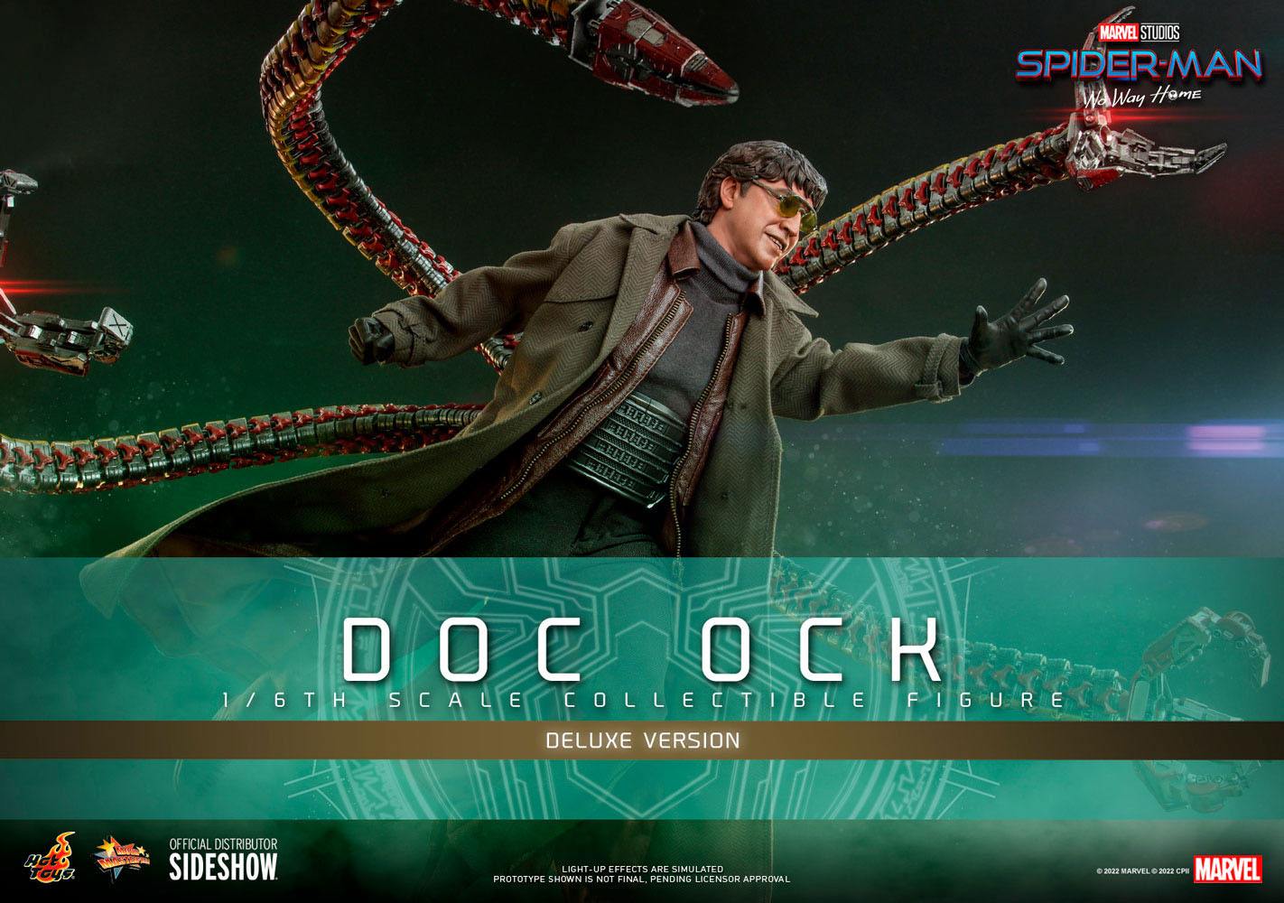 Spider-Man: No Way Home Movie Masterpiece Action Figure 1/6 Doc Ock (Deluxe Version) 31 cm