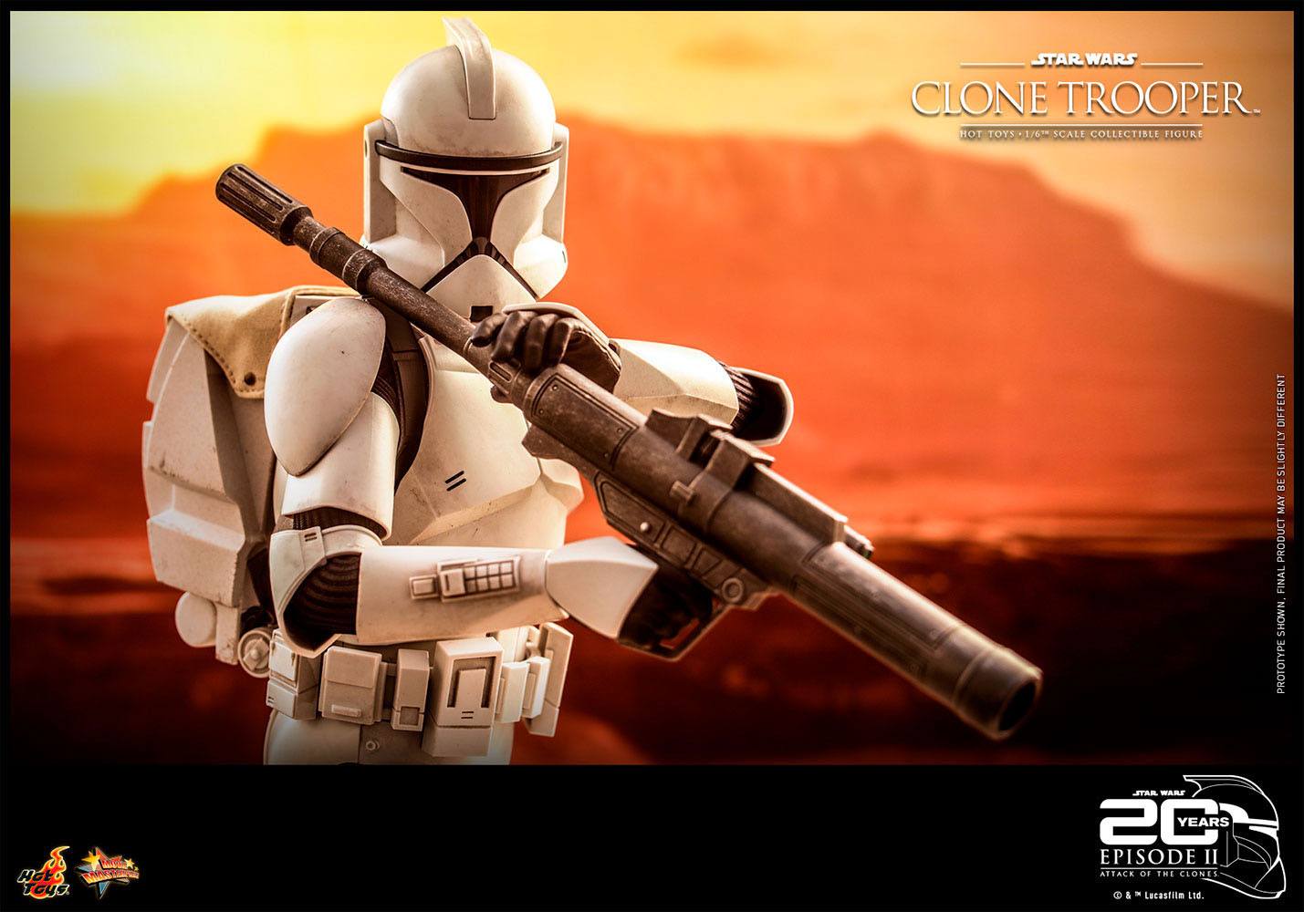 Star Wars: Episode II Action Figure 1/6 Clone Trooper 30 cm
