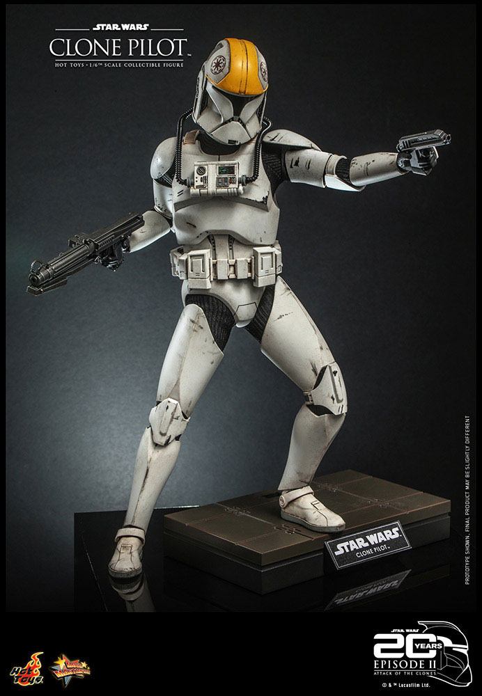 Star Wars: Episode II Action Figure 1/6 Clone Pilot 30 cm