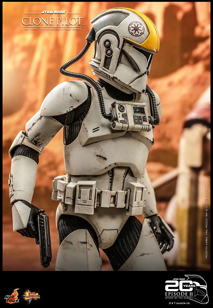 Star Wars: Episode II Action Figure 1/6 Clone Pilot 30 cm