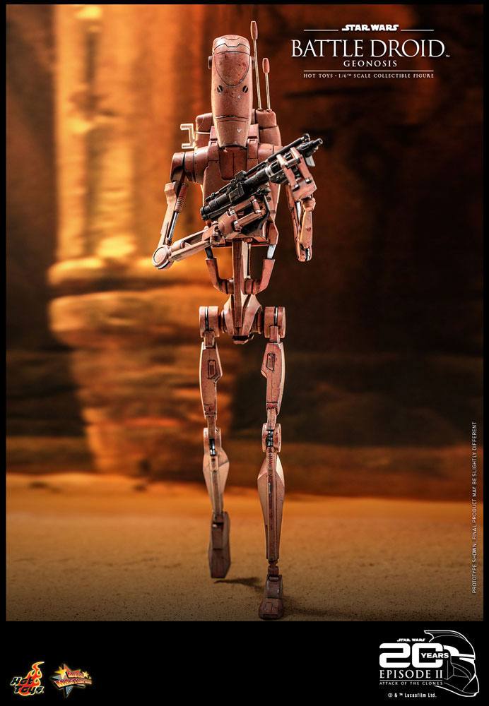 Star Wars: Episode II Action Figure 1/6 Battle Droid (Geonosis) 31 cm