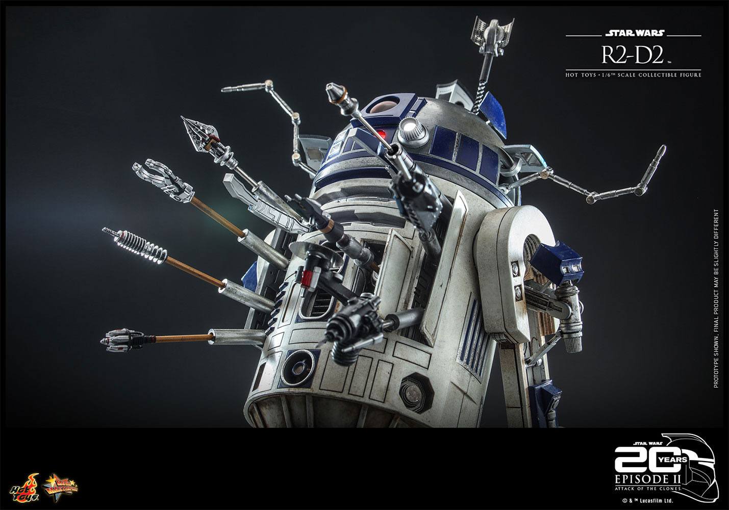 Star Wars: Episode II Action Figure 1/6 R2-D2 18 cm