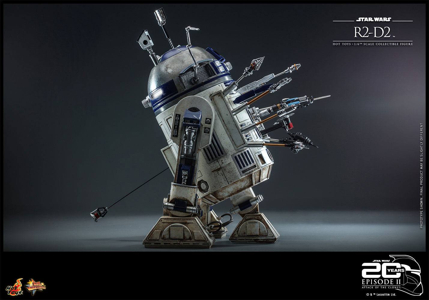 Star Wars: Episode II Action Figure 1/6 R2-D2 18 cm