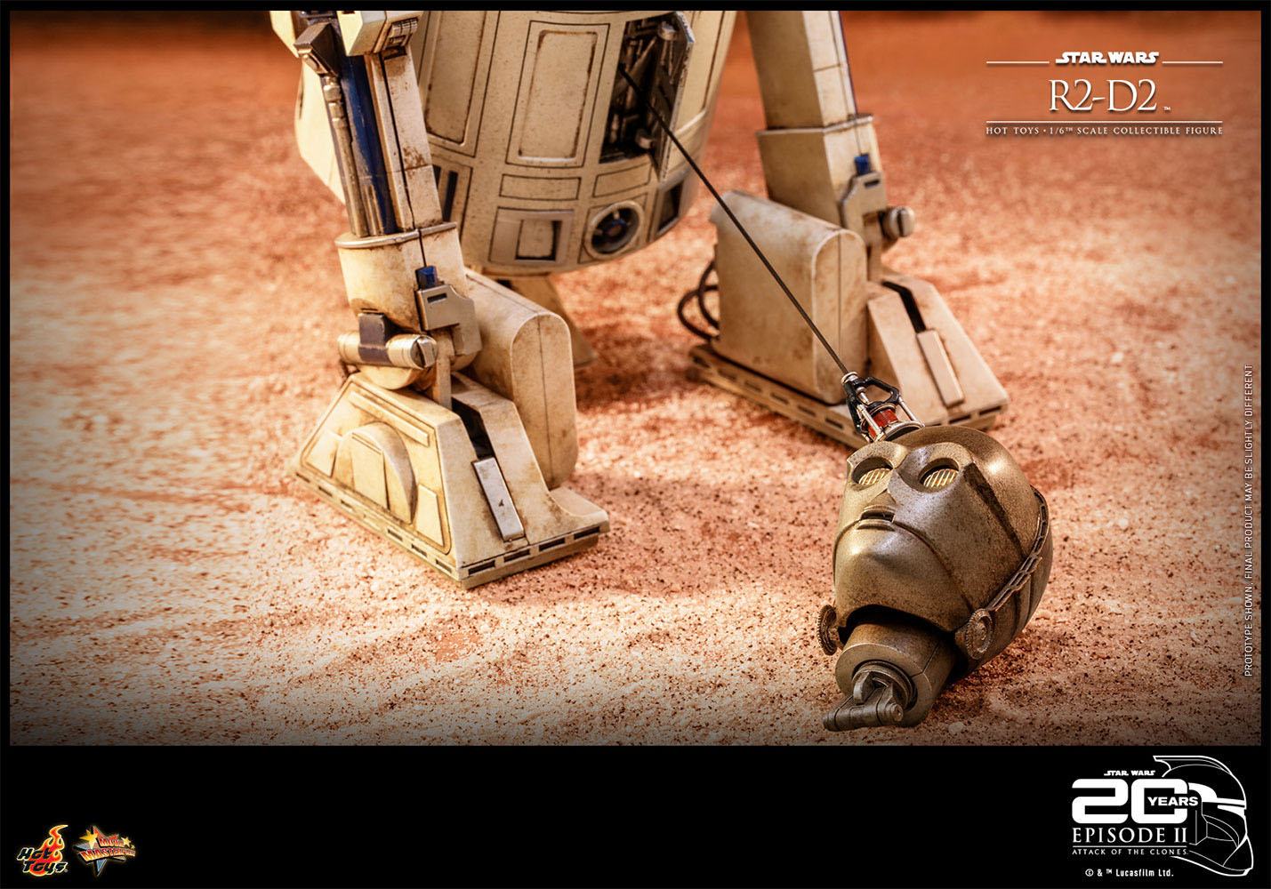 Star Wars: Episode II Action Figure 1/6 R2-D2 18 cm