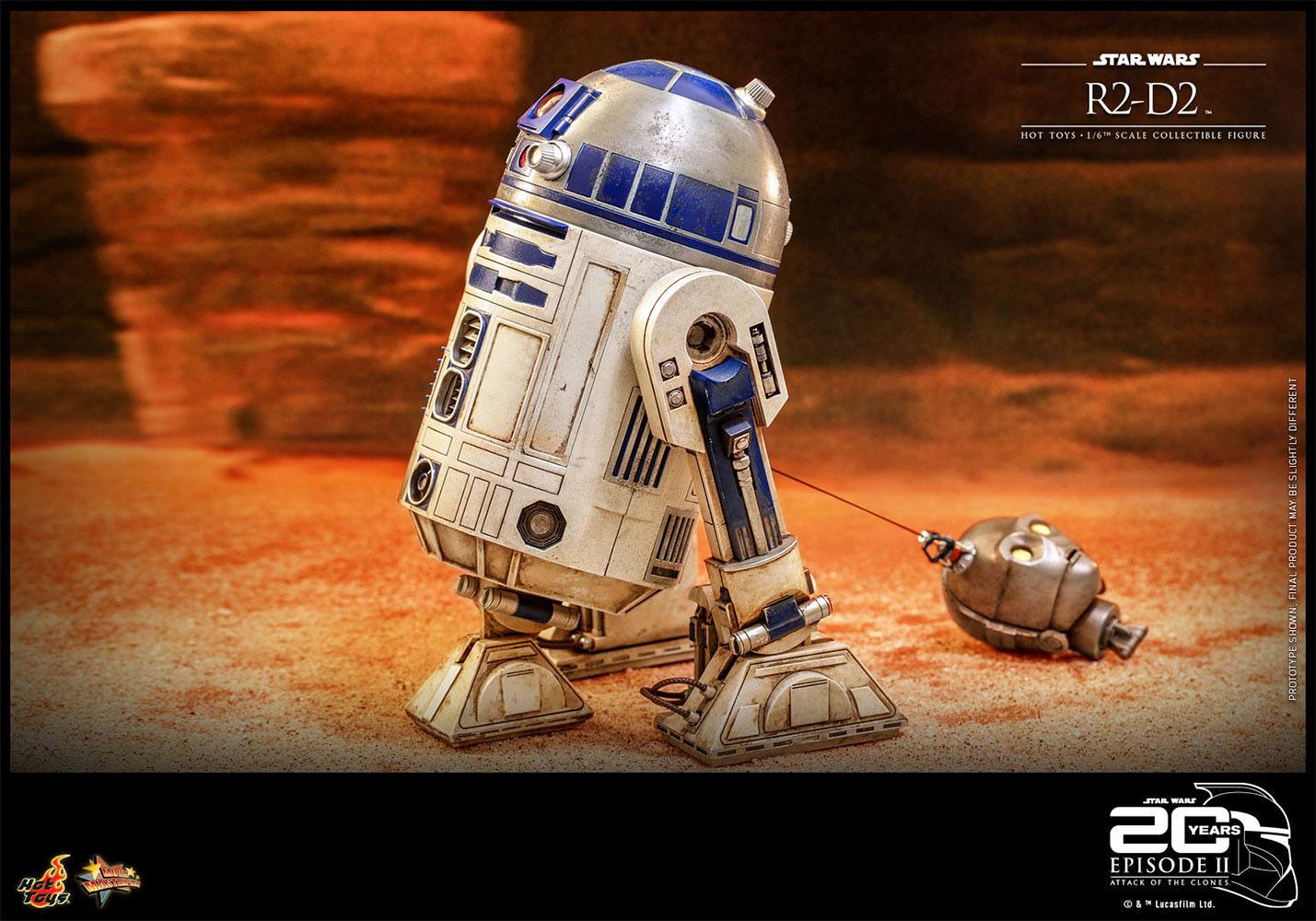 Star Wars: Episode II Action Figure 1/6 R2-D2 18 cm
