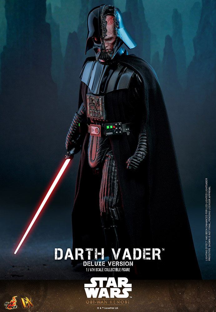 Star Wars: Obi-Wan Kenobi Action Figure 1/6 Darth Vader Deluxe Version 35 cm