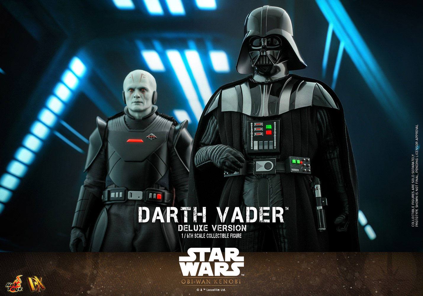 Star Wars: Obi-Wan Kenobi Action Figure 1/6 Darth Vader Deluxe Version 35 cm