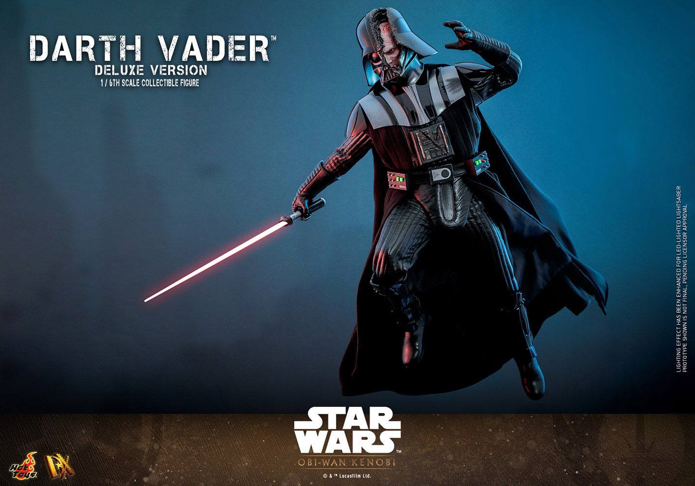 Star Wars: Obi-Wan Kenobi Action Figure 1/6 Darth Vader Deluxe Version 35 cm