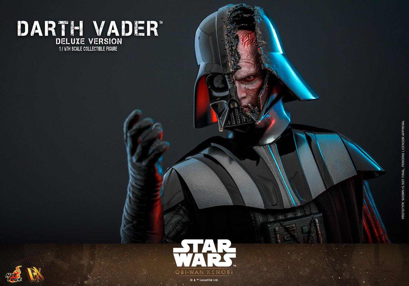 Star Wars: Obi-Wan Kenobi Action Figure 1/6 Darth Vader Deluxe Version 35 cm