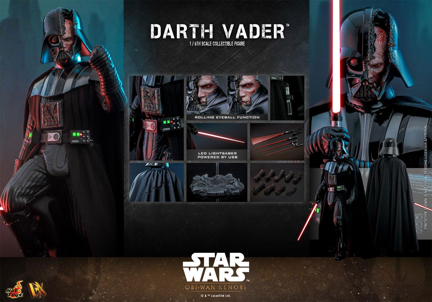 Star Wars: Obi-Wan Kenobi Action Figure 1/6 Darth Vader 35 cm