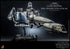 Star Wars The Clone Wars Action Figure 1/6 Heavy Weapons Clone Trooper & BARC Speeder with Sidecar 30 cm