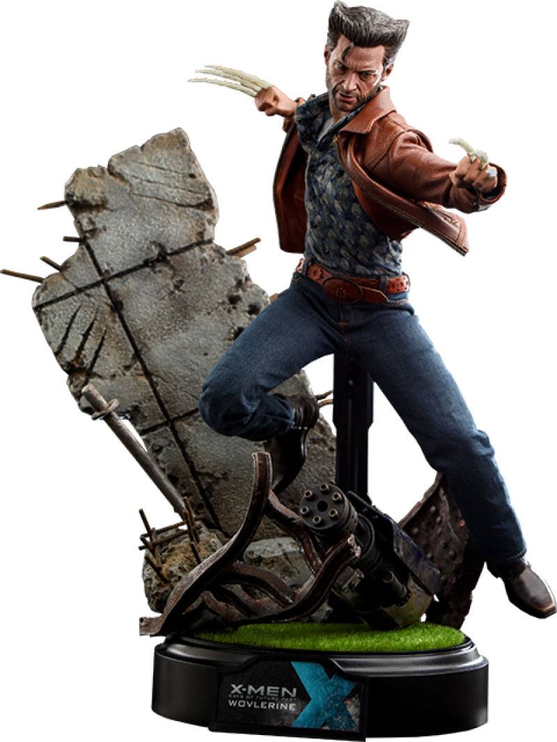 X-Men Days of Future Past Movie Masterpiece Action Figure 1/6 Wolverine (1973 Version) Deluxe Version 30 cm