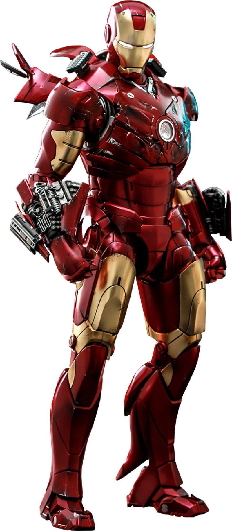 Iron Man Movie Masterpiece Series Diecast Action Figure 1/6 Iron Man Mark III (2.0) 32 cm