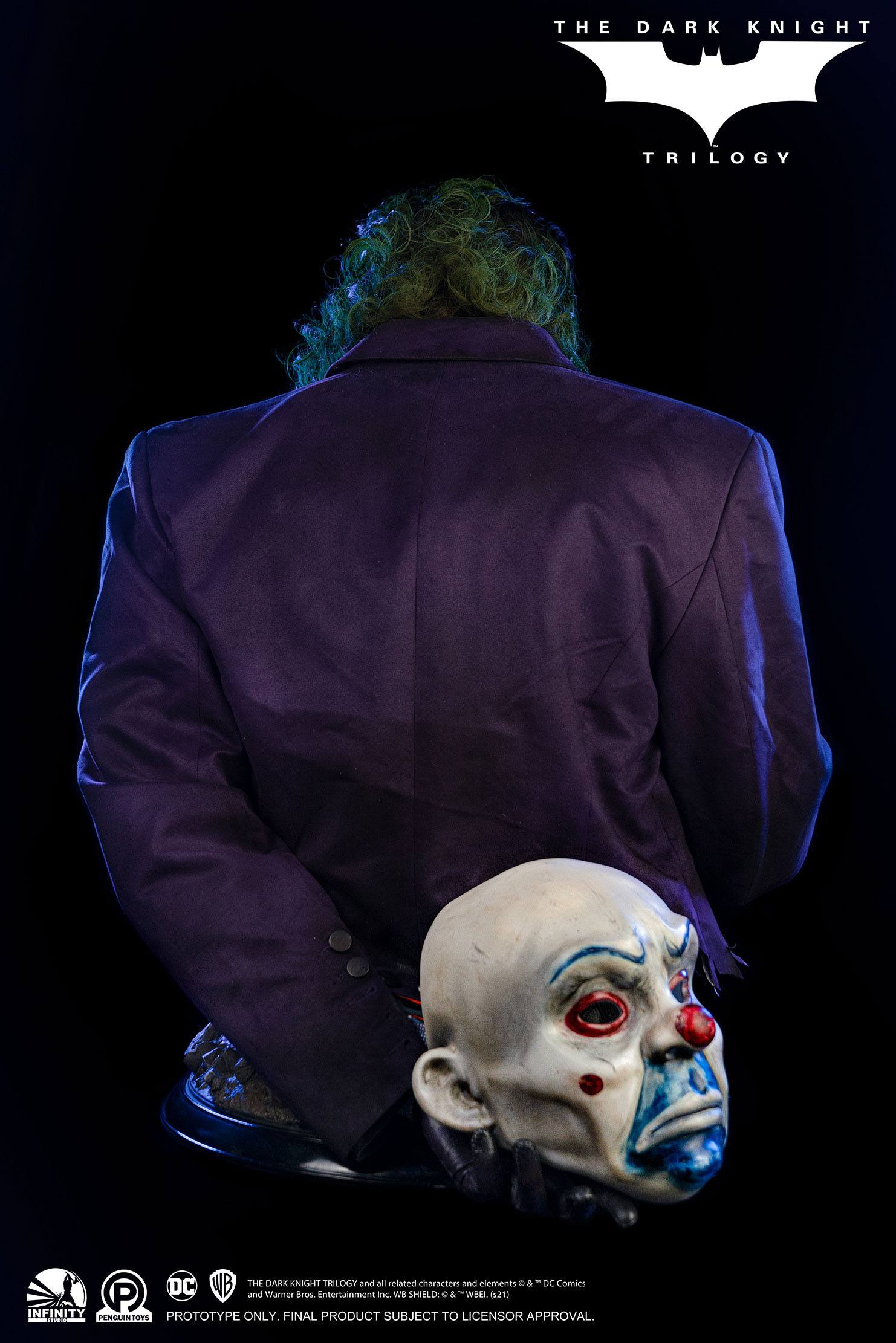 The Dark Knight Life-Size Bust Joker 82 cm