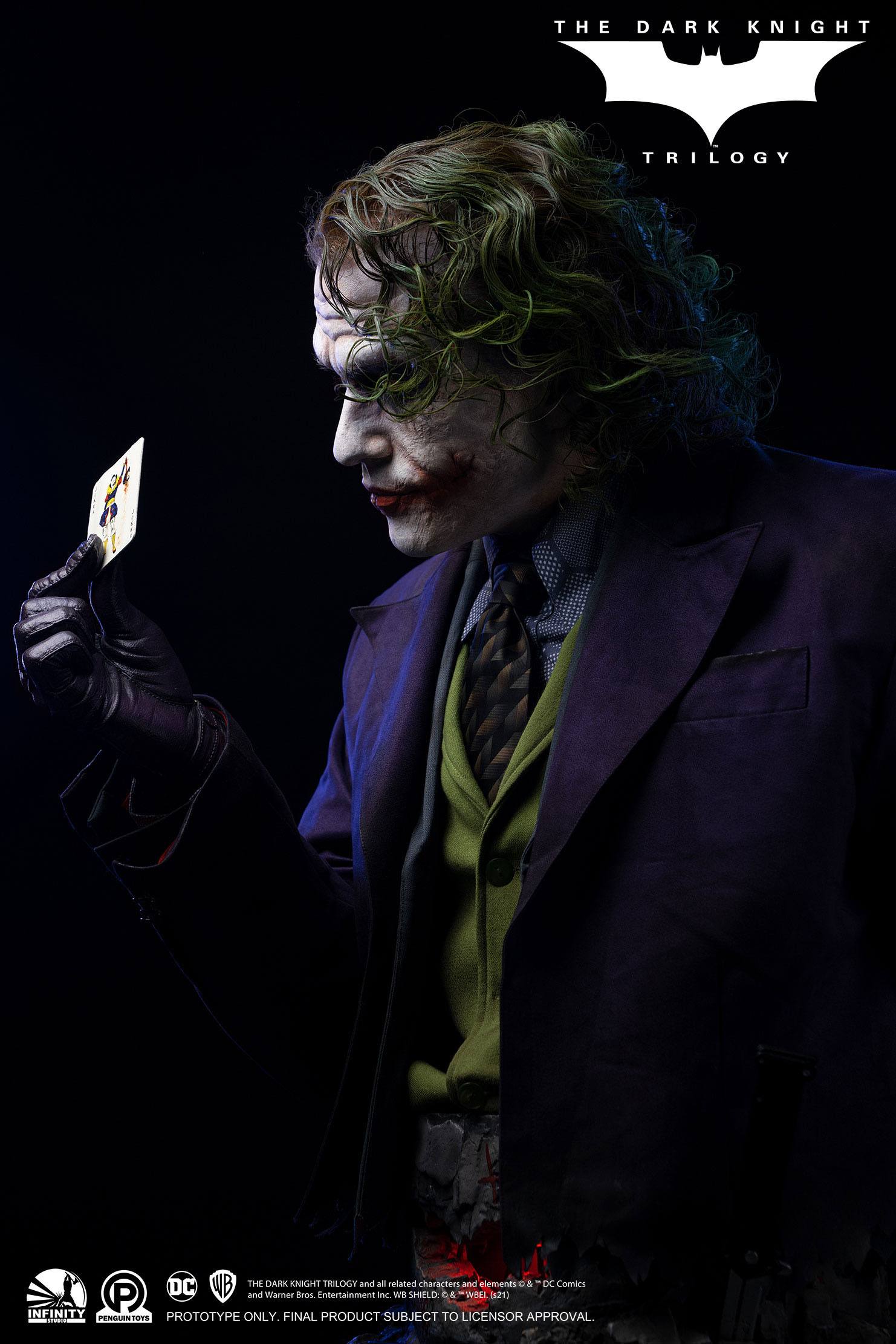 The Dark Knight Life-Size Bust Joker 82 cm
