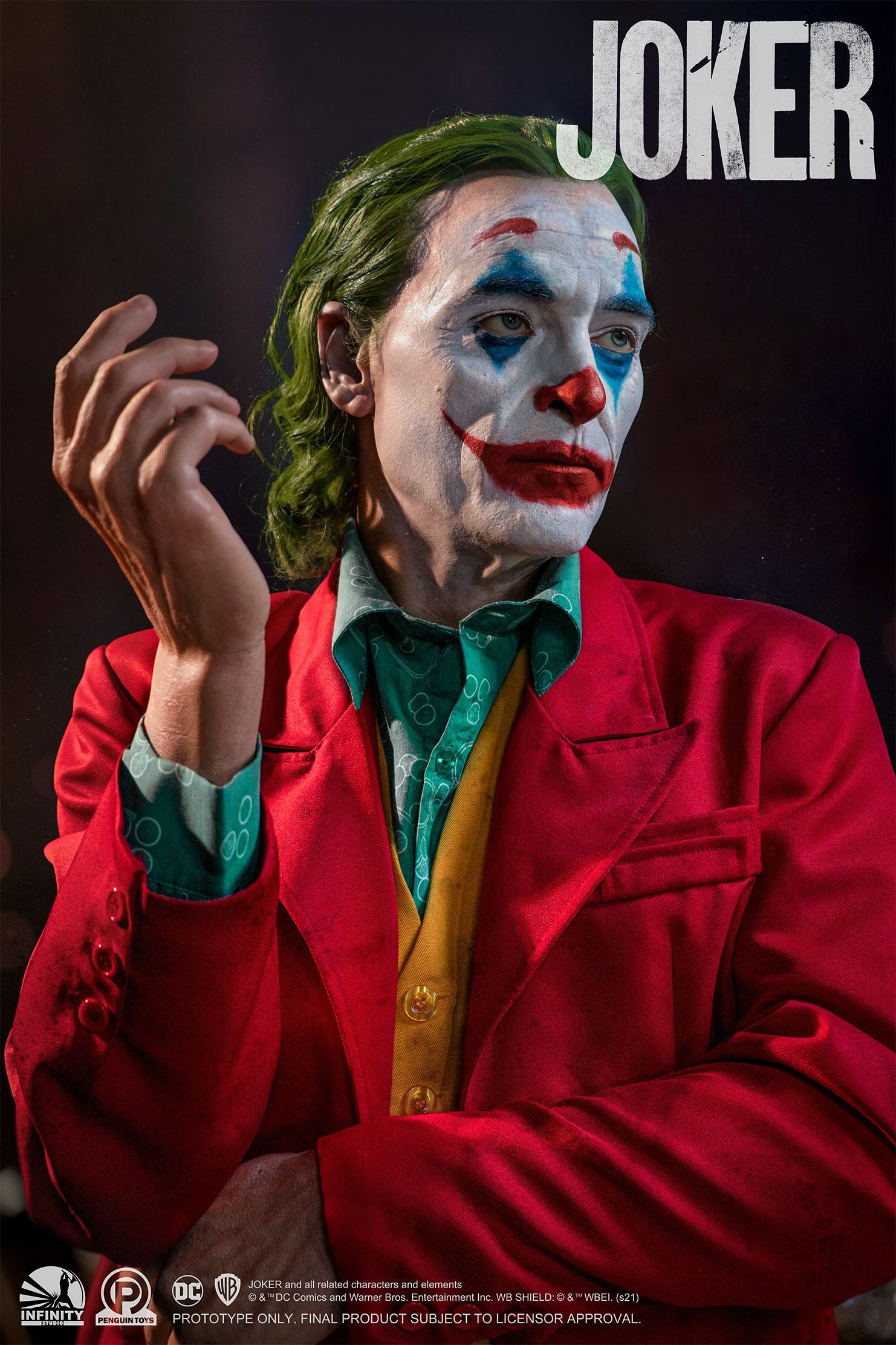 Joker Life-Size Bust Arthur Fleck 82 cm