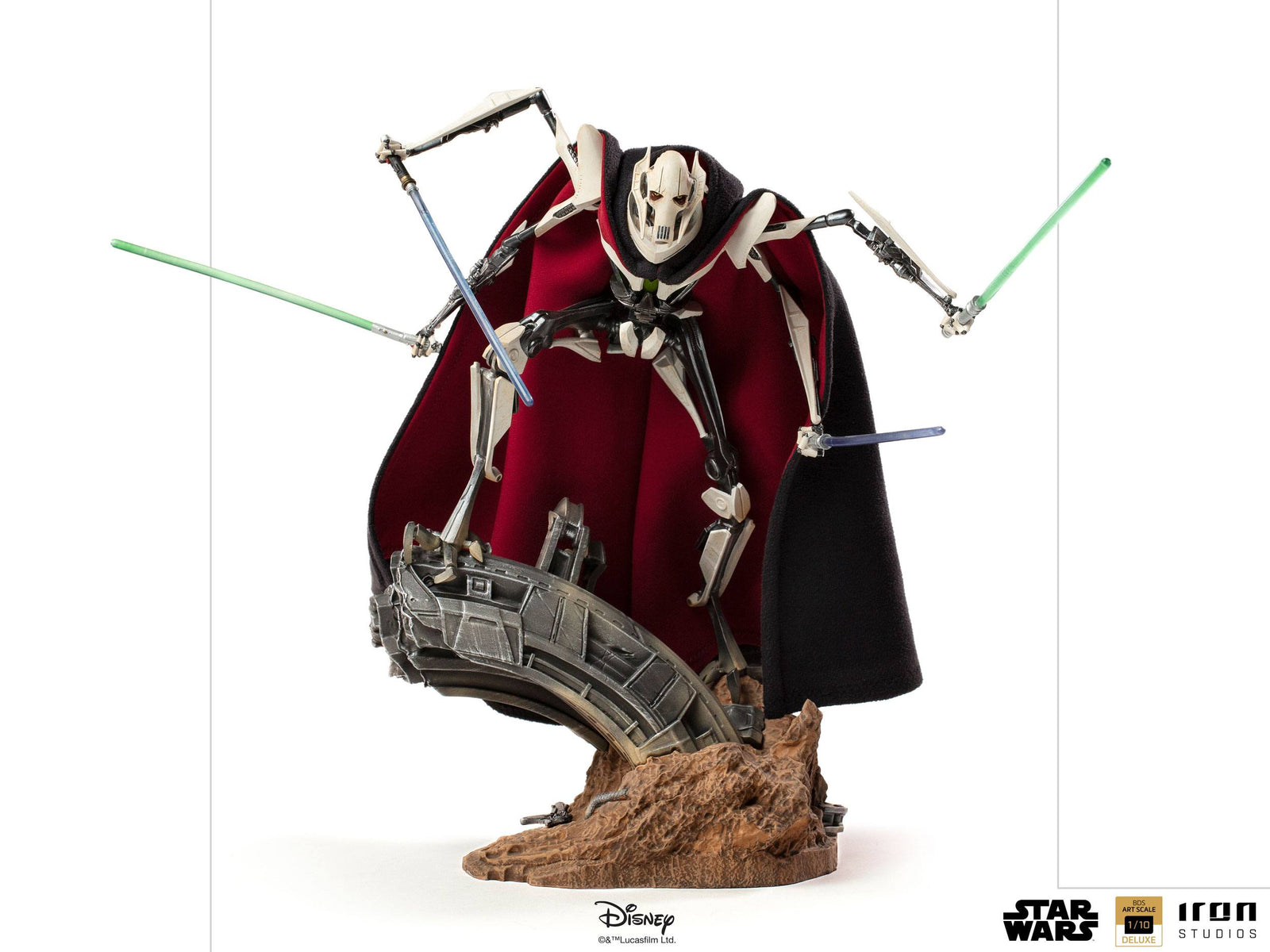 Star Wars Deluxe BDS Art Scale Statue 1/10 General Grievous 33 cm