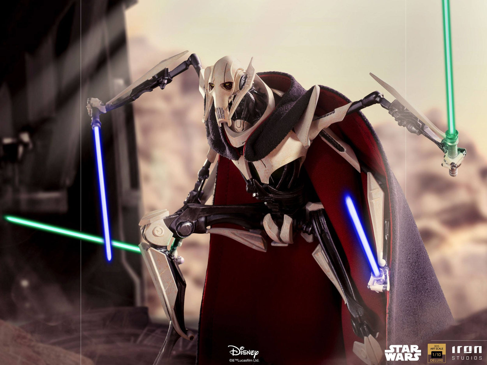 Star Wars Deluxe BDS Art Scale Statue 1/10 General Grievous 33 cm