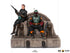 Star Wars The Mandalorian Deluxe Art Scale Statue 1/10 Boba Fett & Fennec on Throne 23 cm