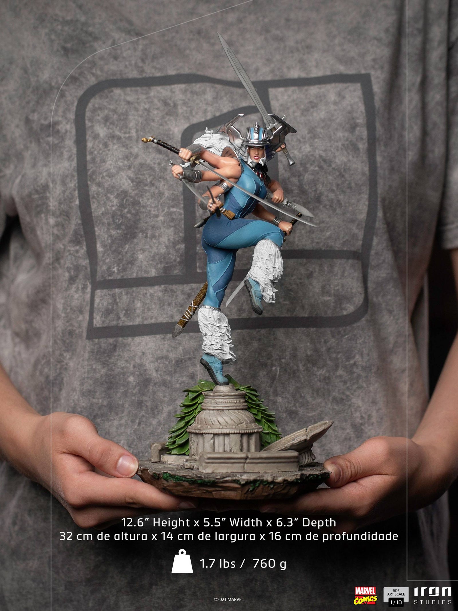 Marvel Comics Deluxe BDS Art Scale Statue 1/10 Spiral (X-Men) 32 cm