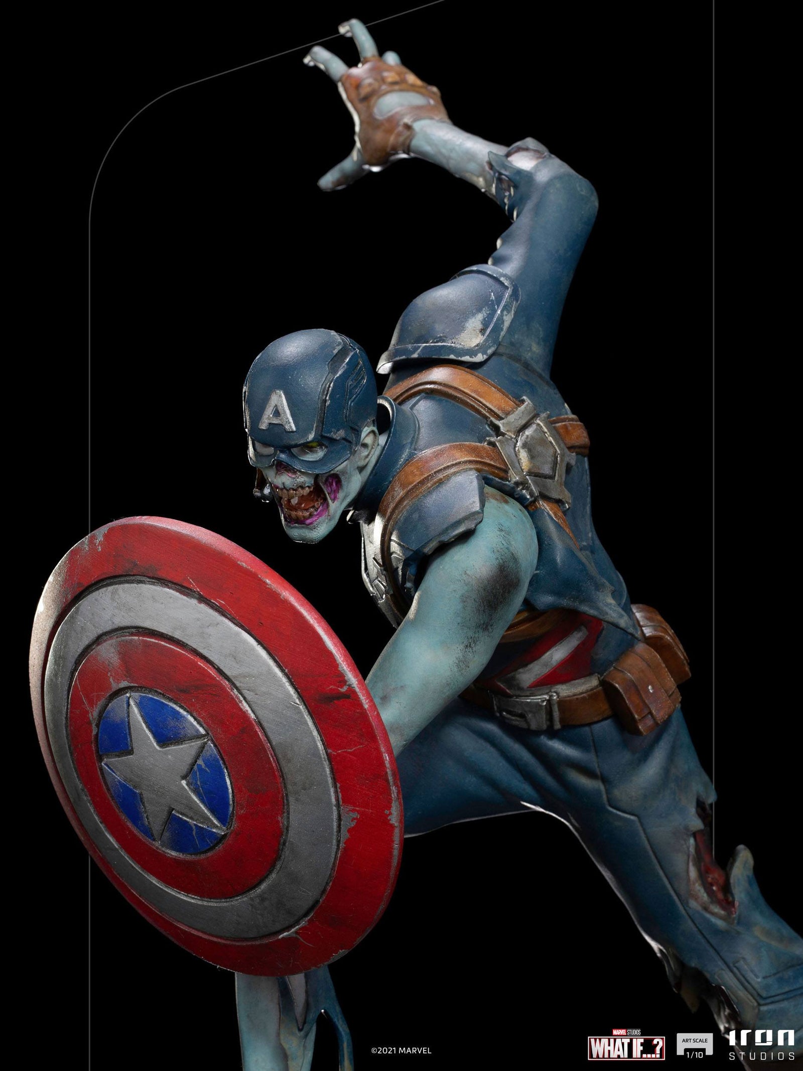 What If...? Art Scale Statue 1/10 Captain America Zombie 22 cm
