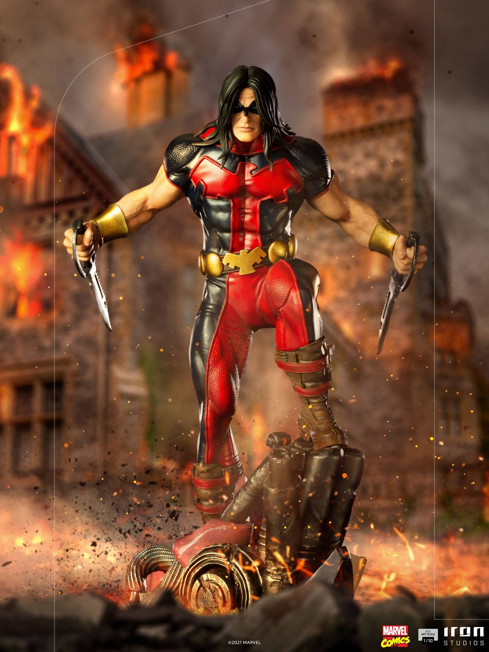 Marvel Comics BDS Art Scale Statue 1/10 Warpath (X-Men) 26 cm