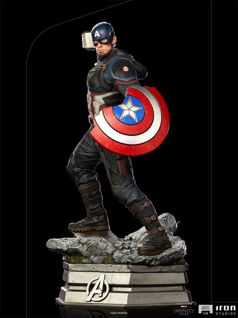 Avengers Infinity Saga Legacy Replica Statue 1/4 Captain America 56 cm