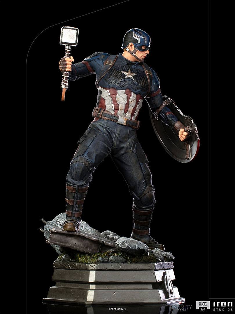 Avengers Infinity Saga Legacy Replica Statue 1/4 Captain America 56 cm