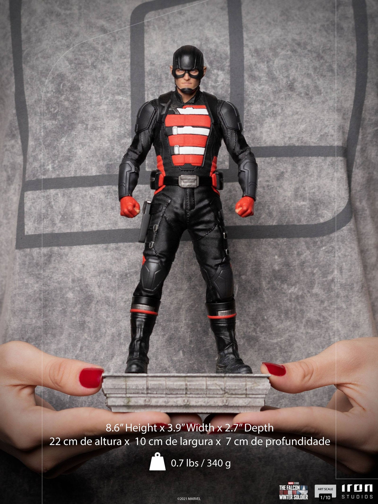 The Falcon and The Winter Soldier Art Scale Statue 1/10 John Walker (U.S. Agent) 22 cm